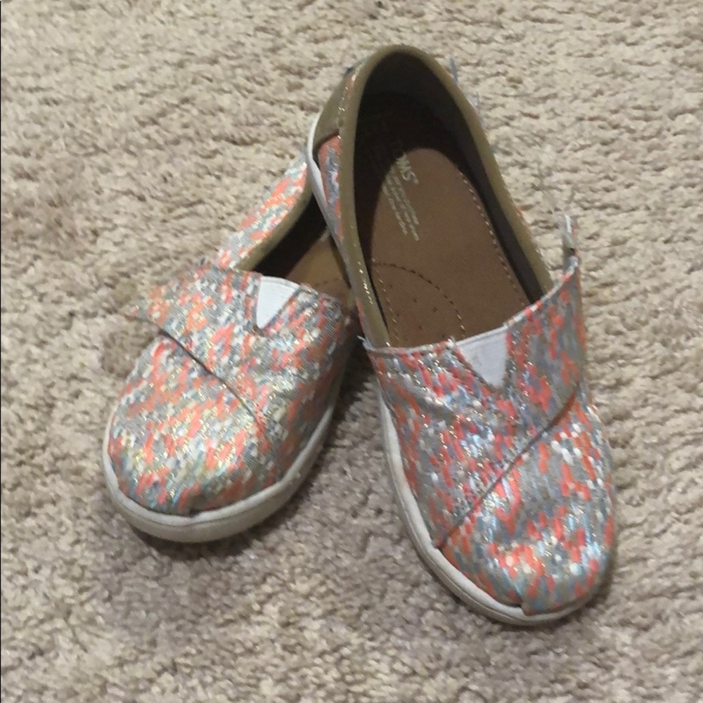 Toms toddler girl shoes